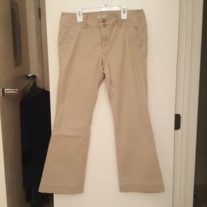 American Eagle boot cut khakis